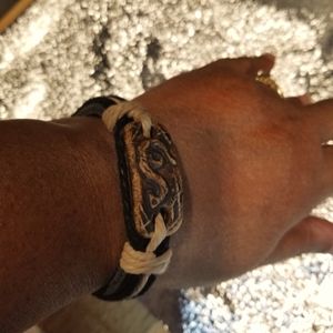 Symbol braided bracelet #1